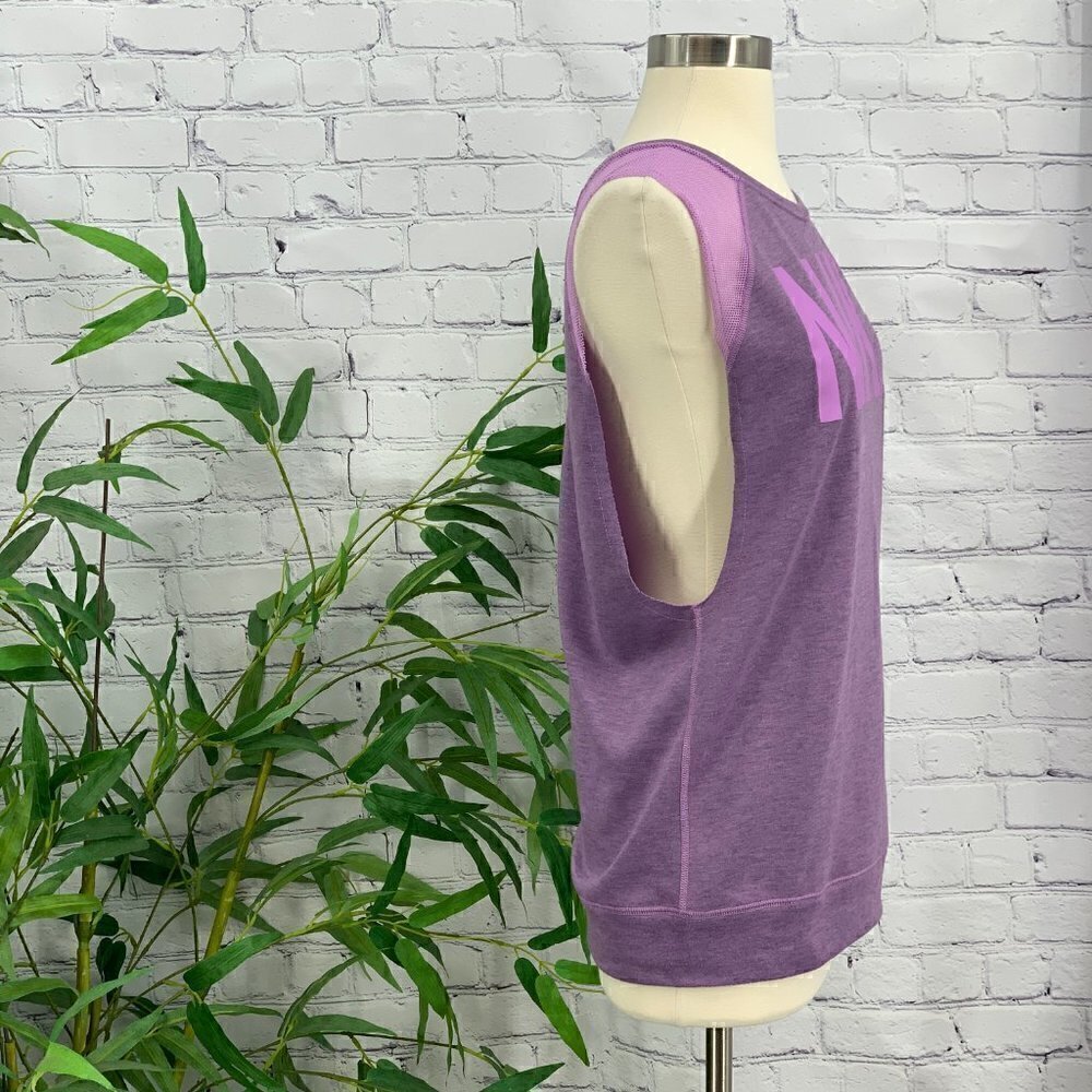 🎉Nike DriFit Purple Sweatshirt Tank - Picture 2 of 6